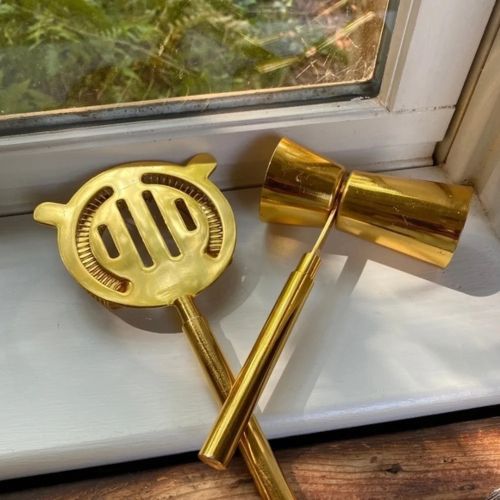 Anthropologie Gold Bar Tools